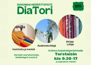 DiaTori toimii itsepalveluperiaatteella