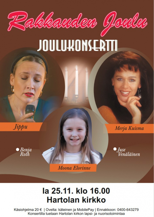 kuvassa Jippu, Merja Kuisma ja Moona Elorinne