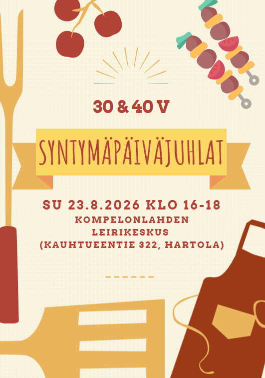 kuvassa grillipihdit, vartaat ja essu